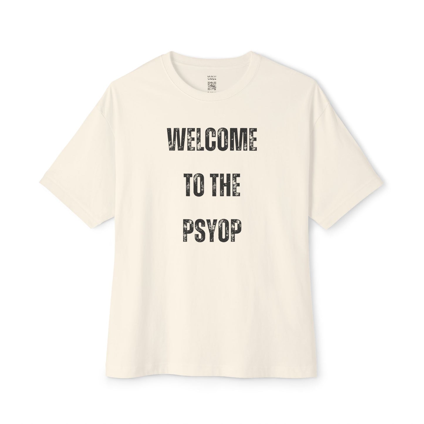 Welcome To The Psyop Oversized Tee