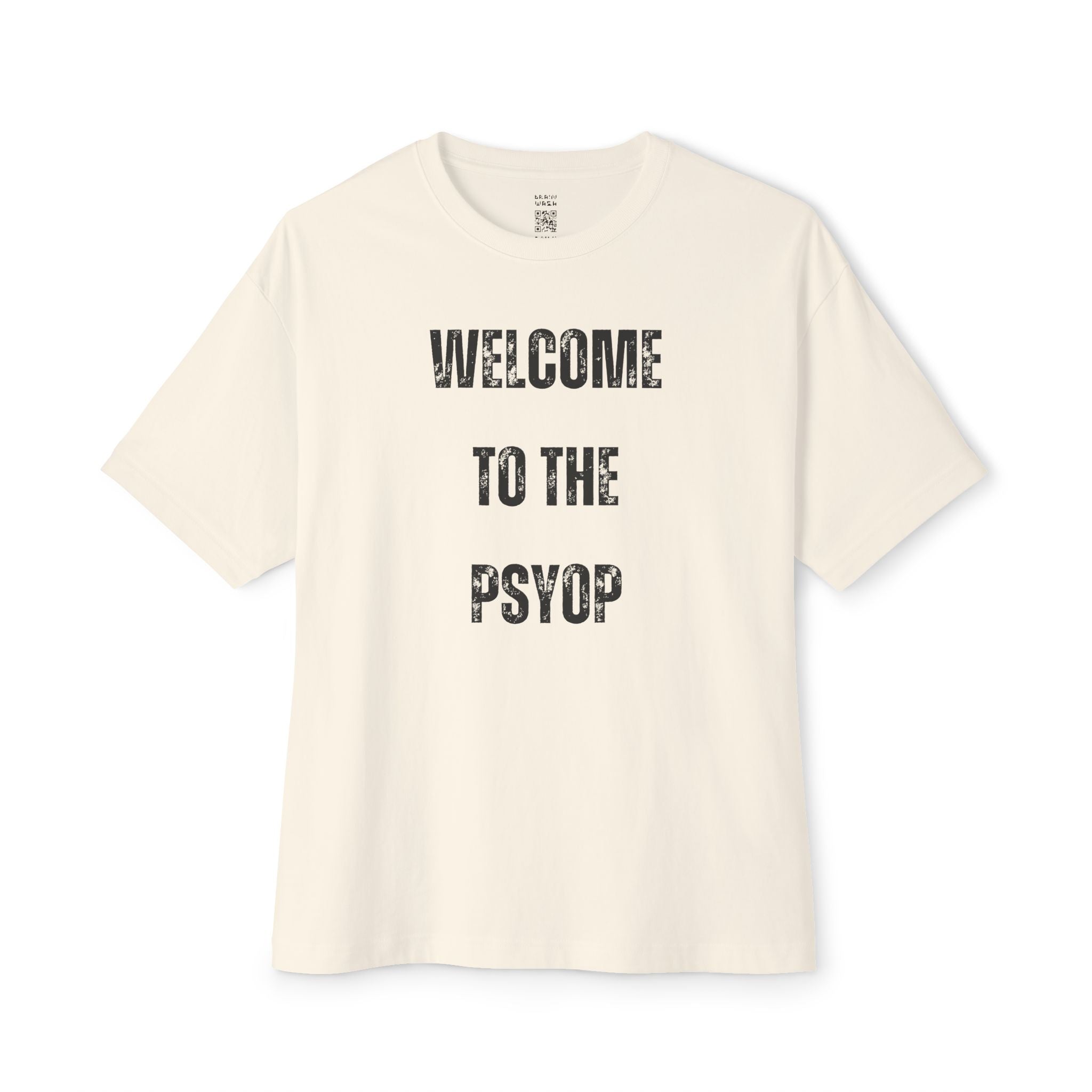 Welcome To The Psyop Oversized Tee