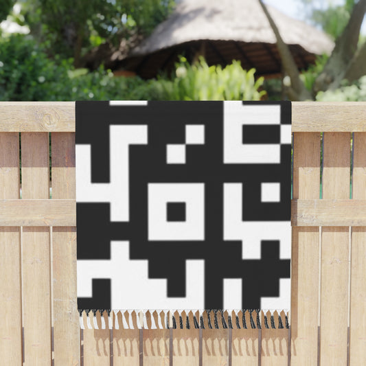 QR Print Pashmina