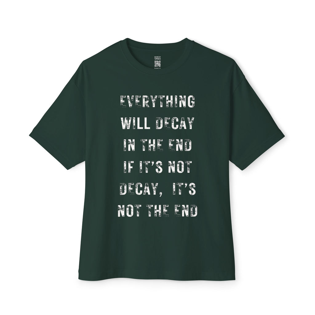 Everything Will Decay Oversized Tee