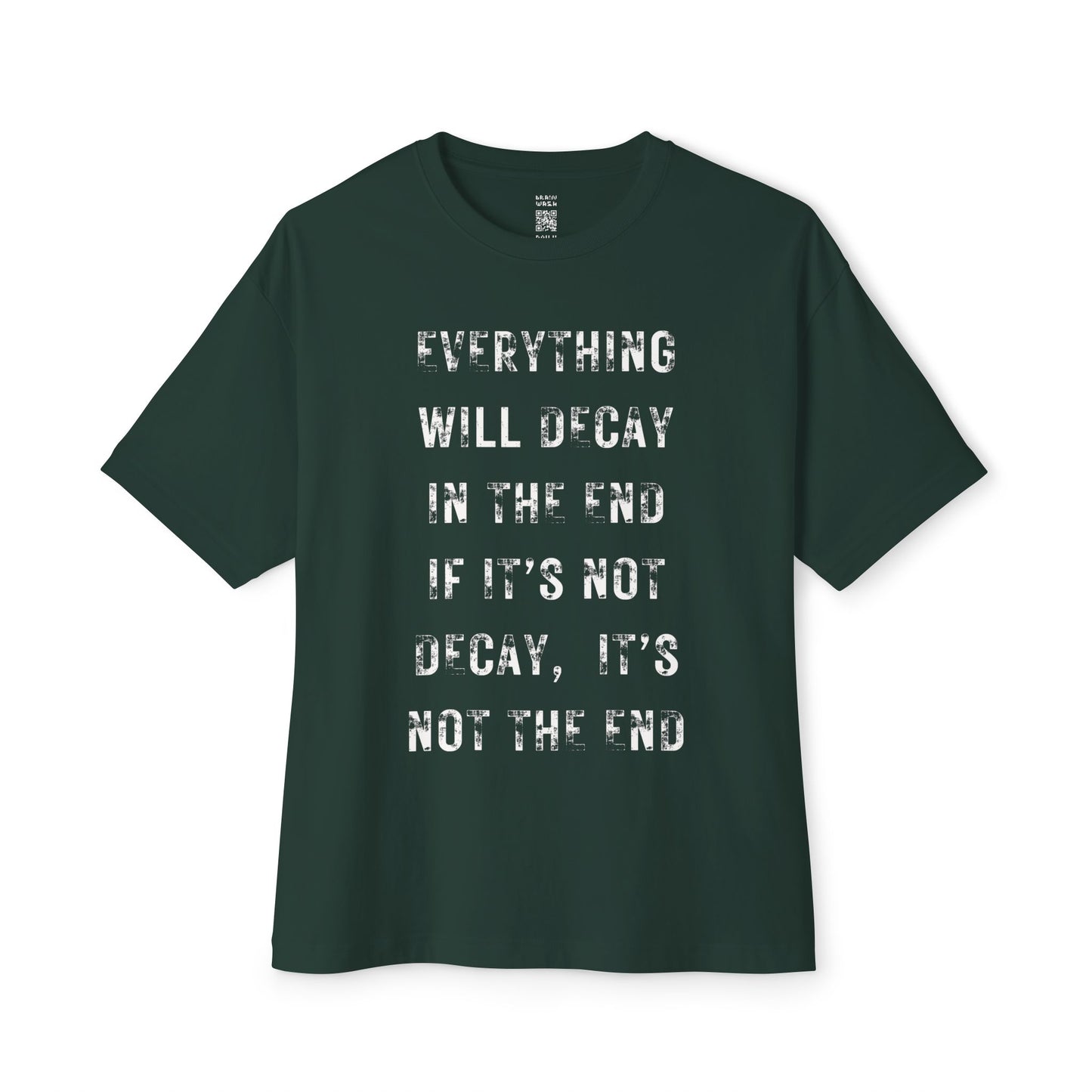 Everything Will Decay Oversized Tee