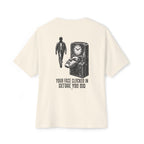 Your Face Clocked In Oversized Tee