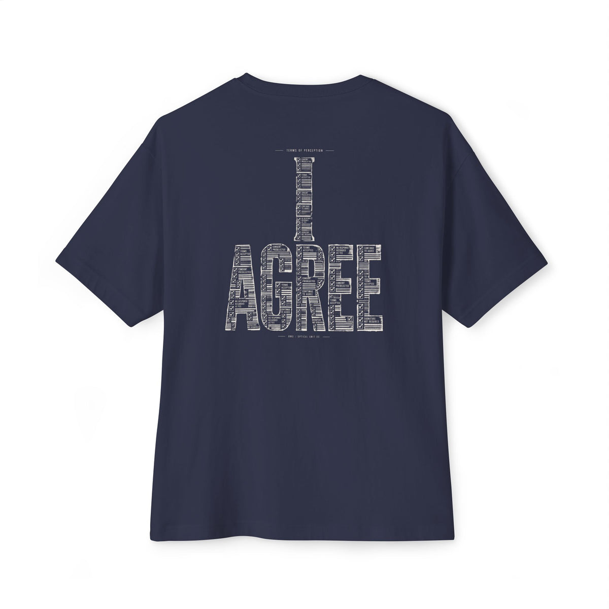 Terms Of Perception Oversized Tee
