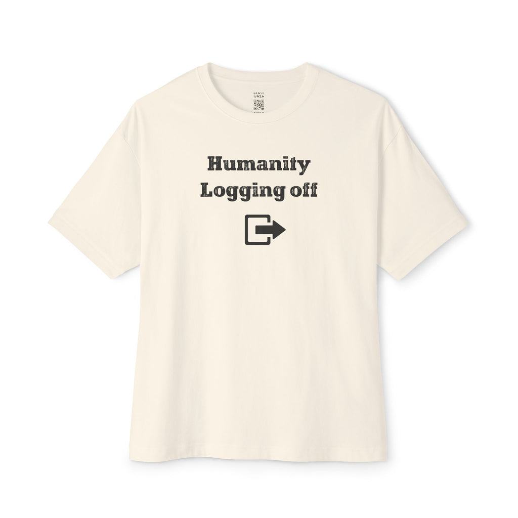 Logging Off Oversized Tee