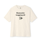 Logging Off Oversized Tee