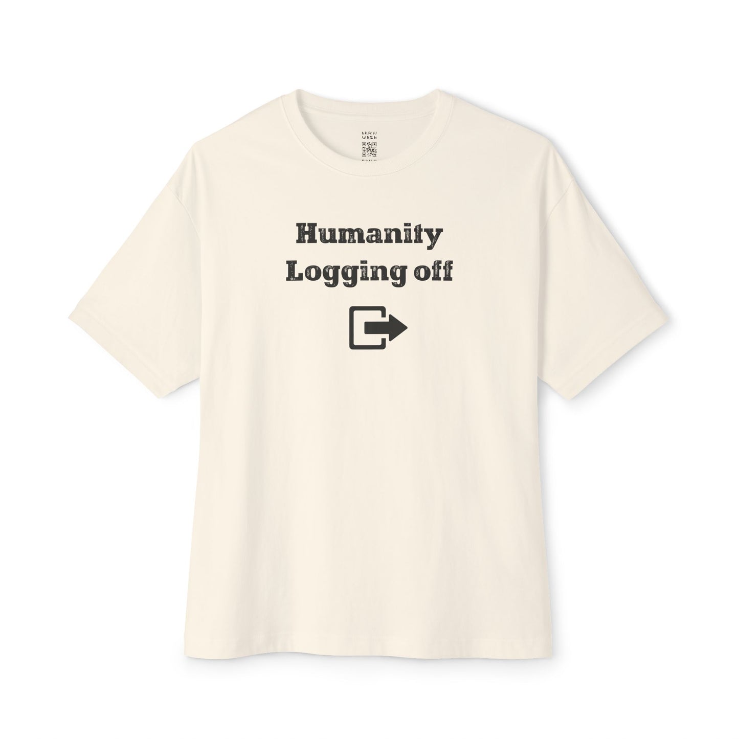 Logging Off Oversized Tee