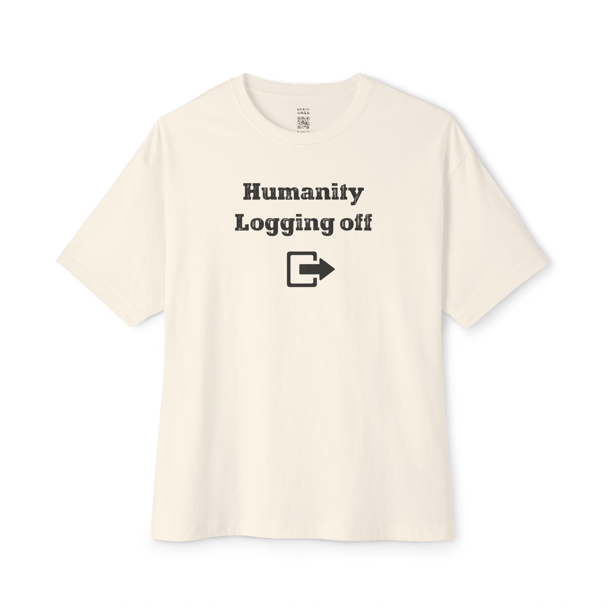 Logging Off Oversized Tee