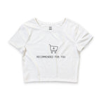 Recommended For You Crop Top Baby Tee