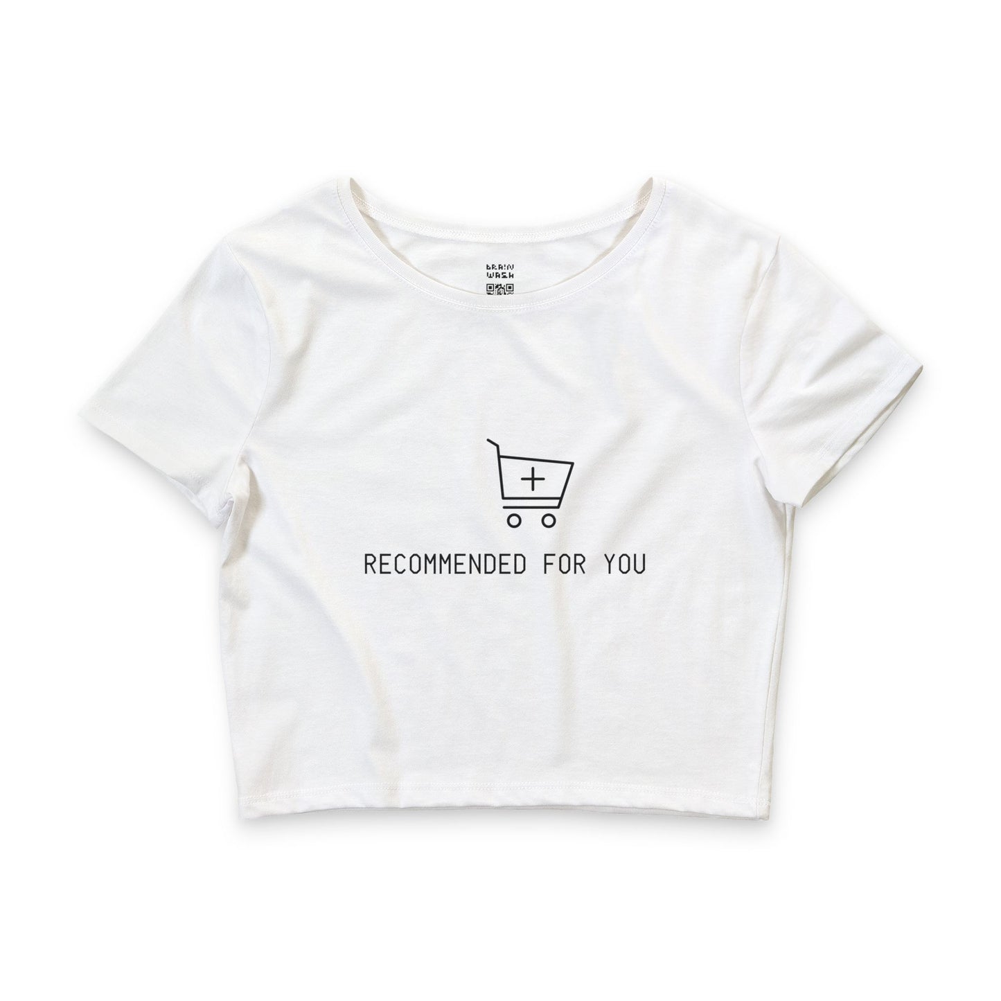 Recommended For You Crop Top Baby Tee