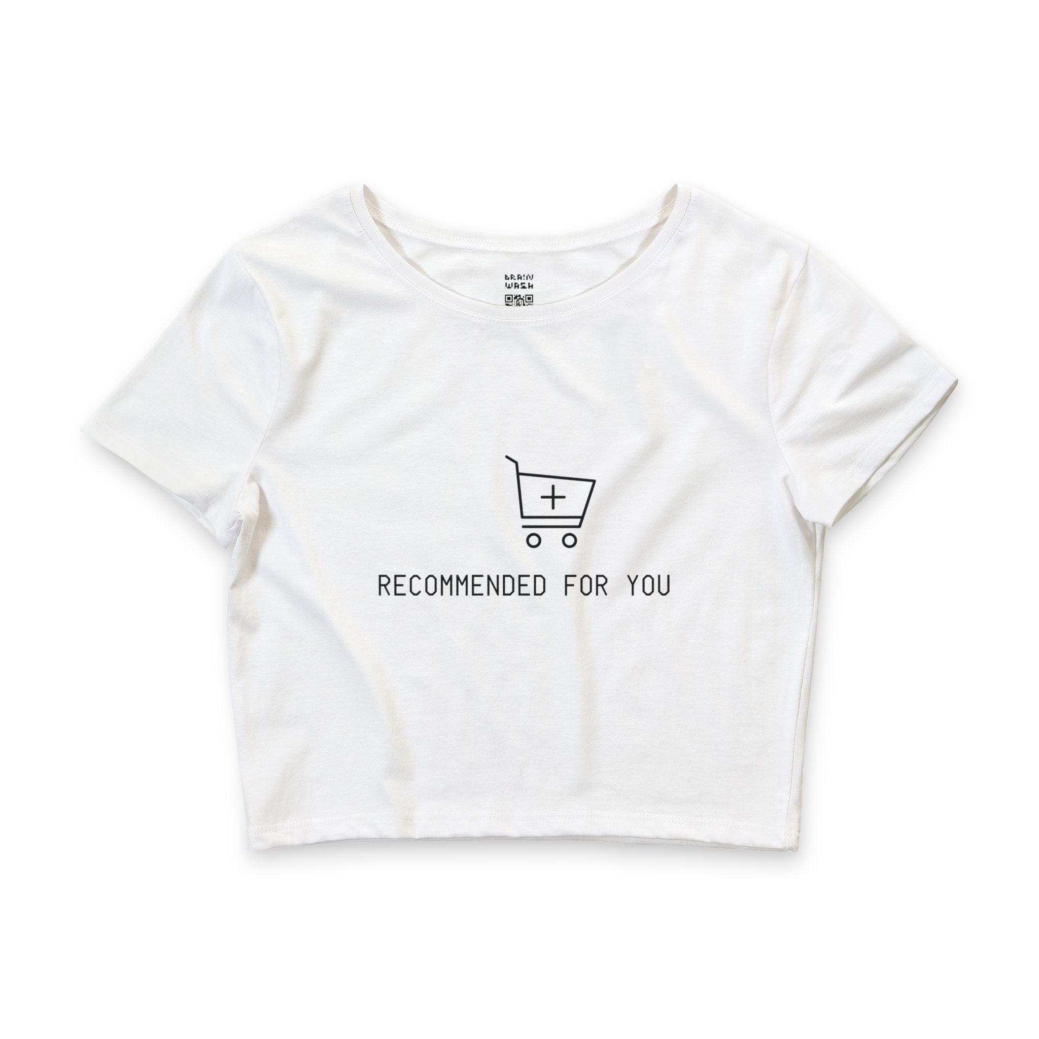 Recommended For You Crop Top Baby Tee
