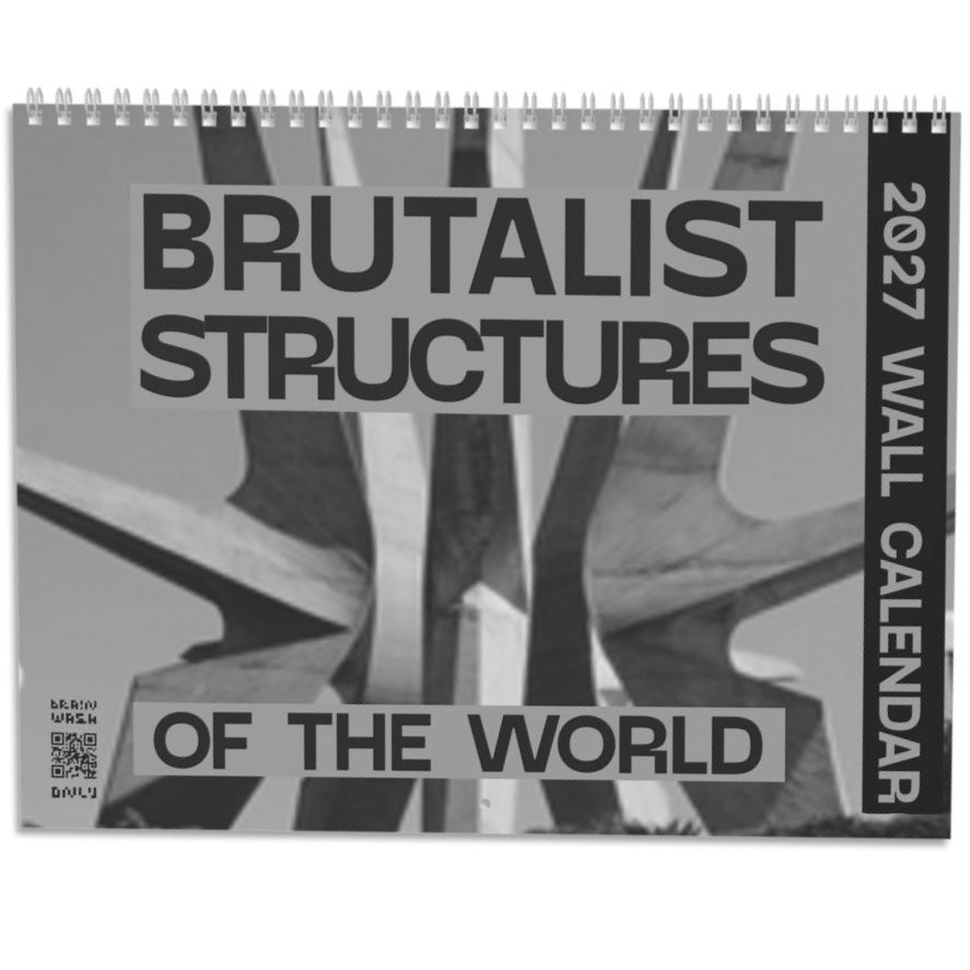 Brutalist Structures Of The World 2027 Wall Calendar