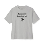 Logging Off Oversized Tee