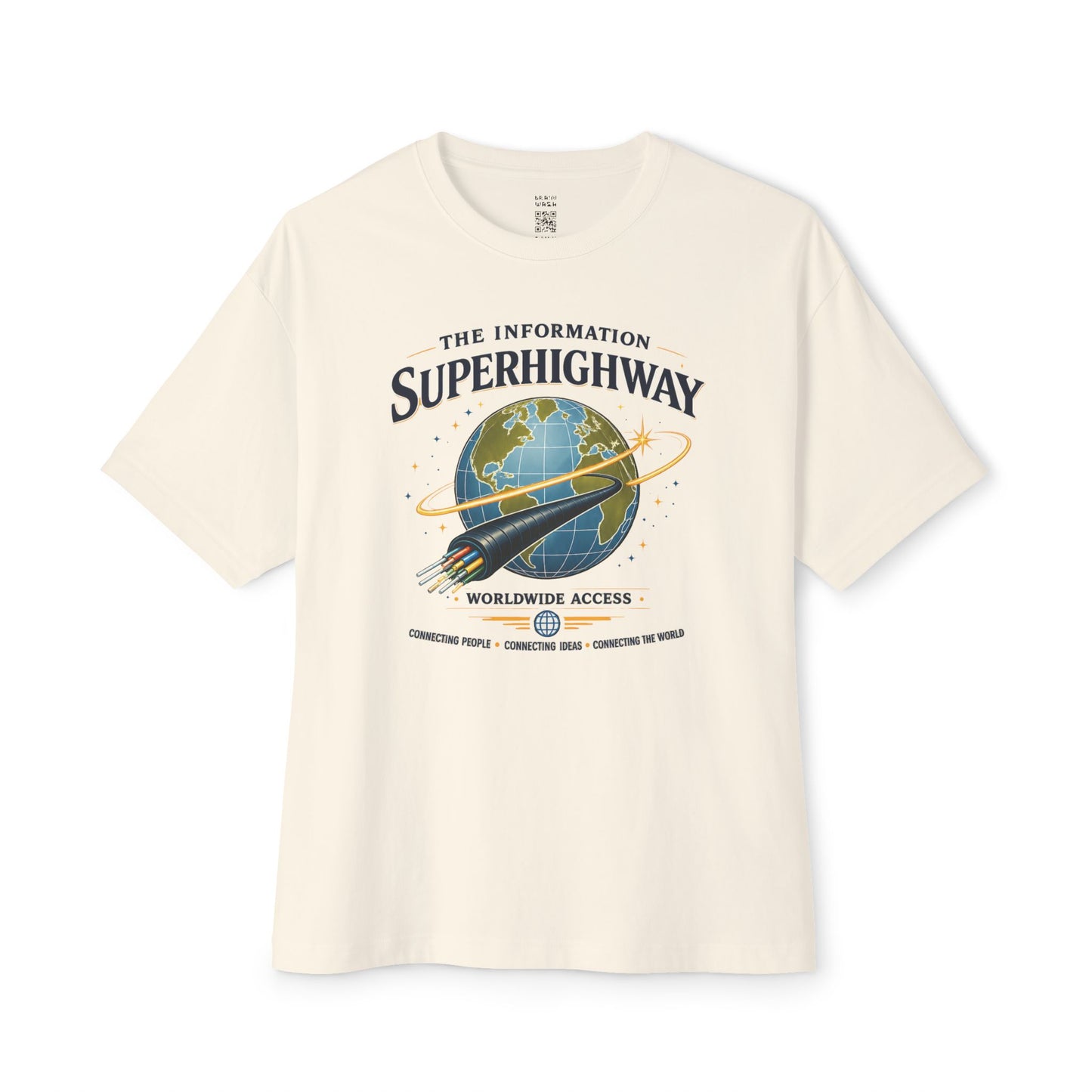 Information Superhighway Oversized Tee