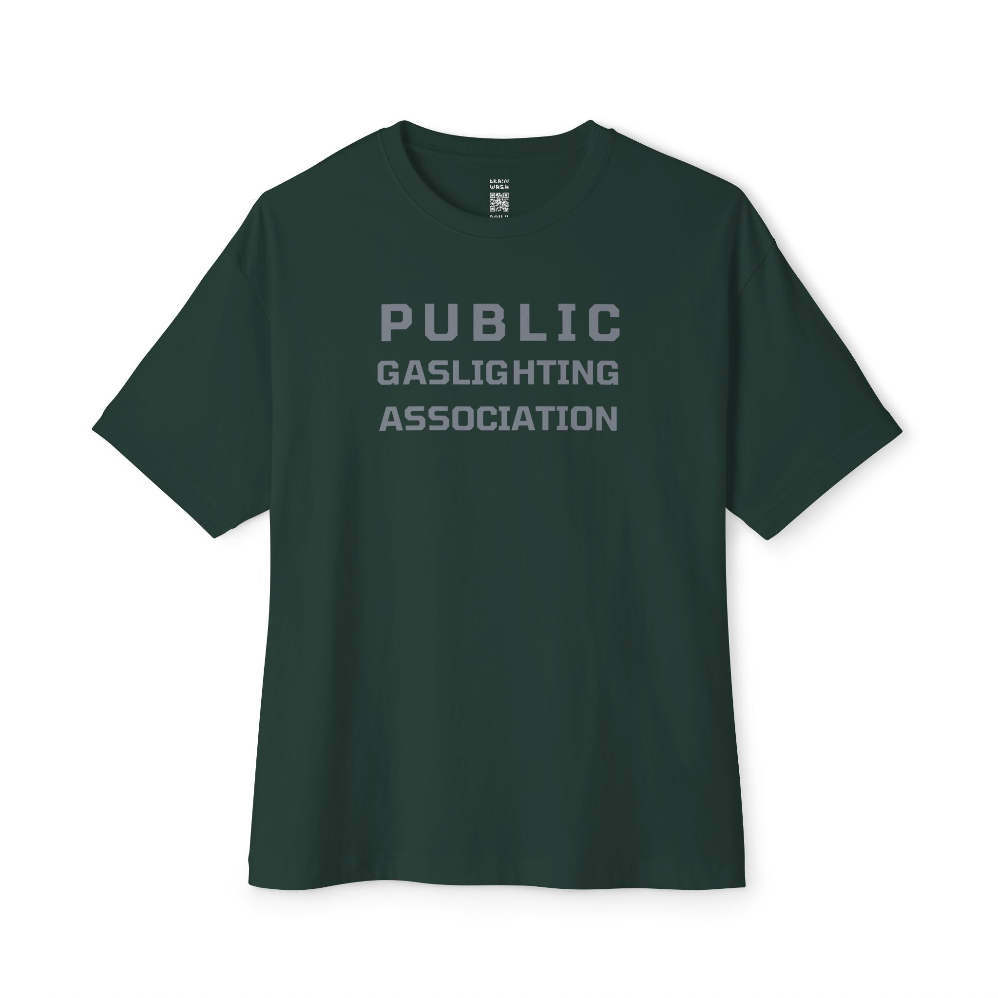 Public Gaslighting Association Oversized Tee