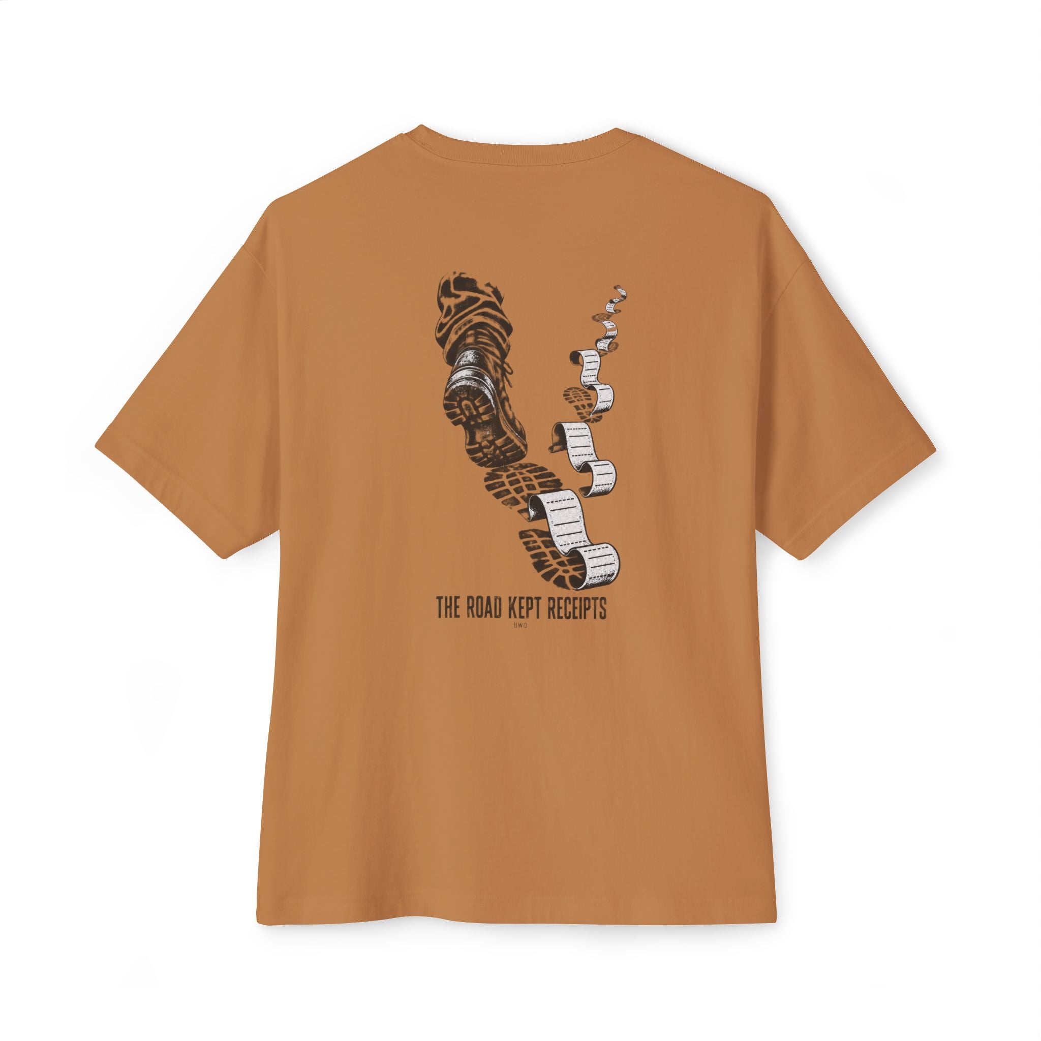 The Road Kept Receipts Oversized Tee