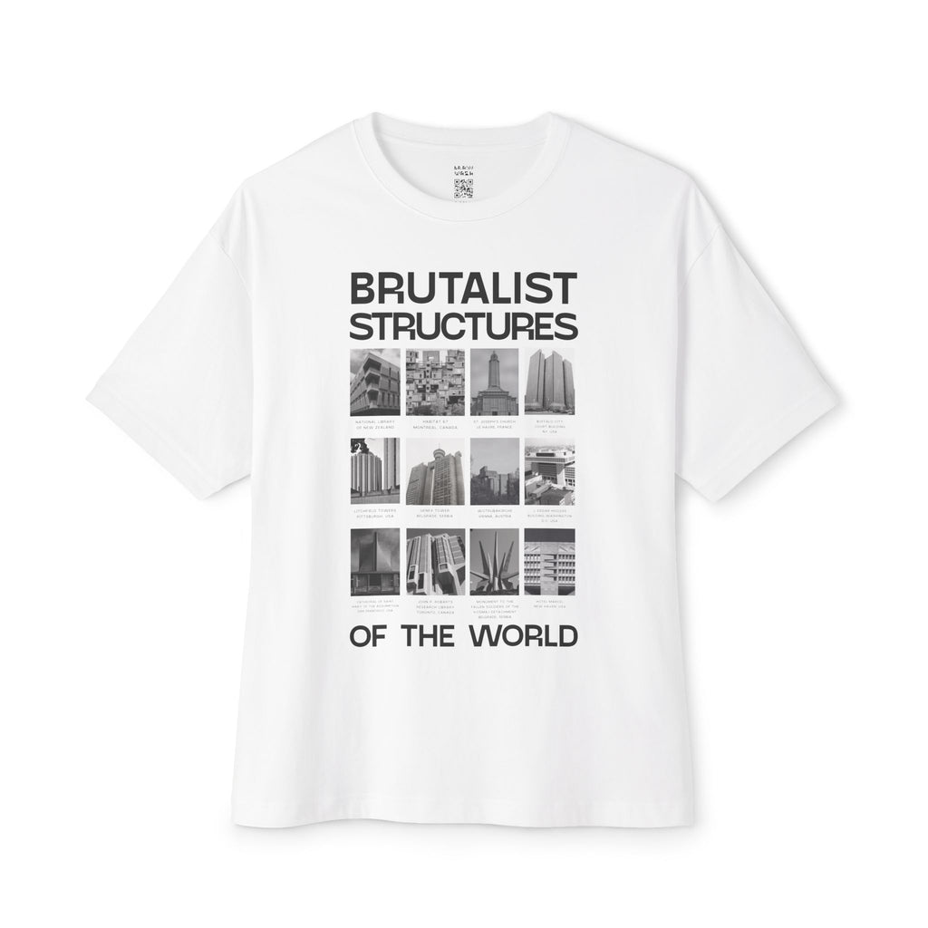 Brutalist Structures of the World Oversized Tee