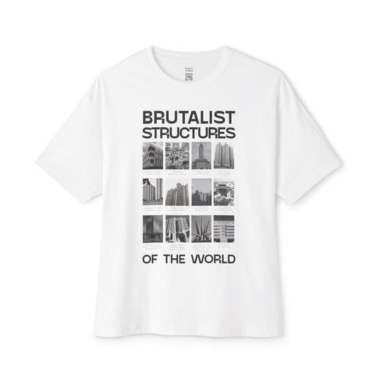 Brutalist Structures of the World Oversized Tee
