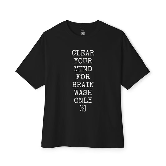 Clear Your Mind Oversized Tee
