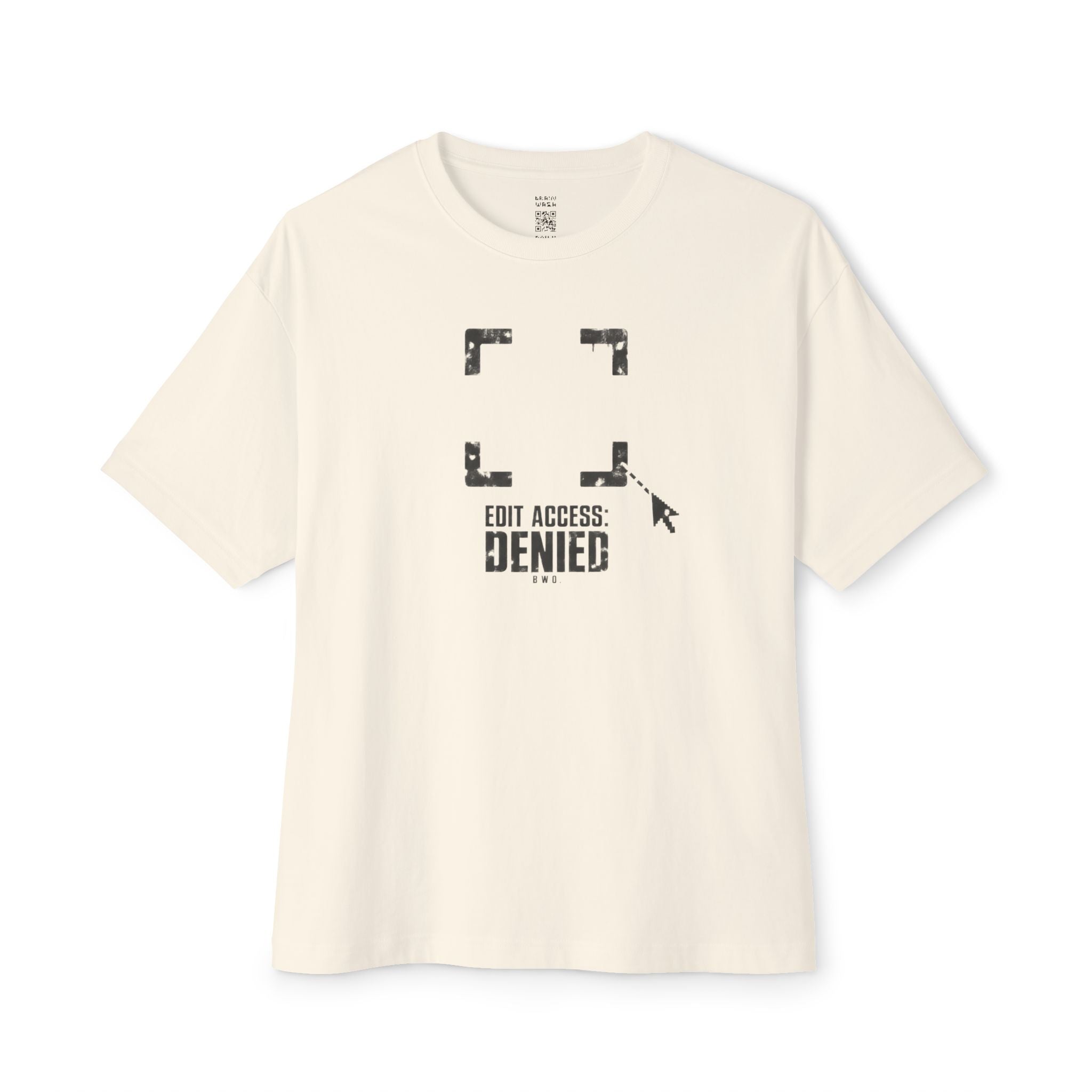 Edit Access: Denied Oversized Tee