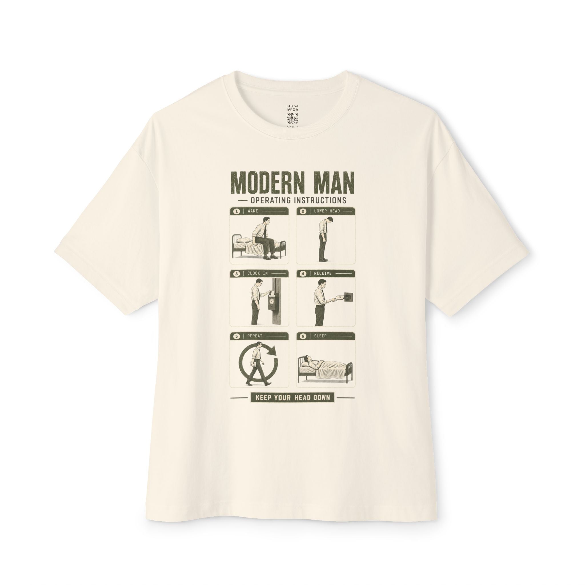Modern Man Operating Instructions Oversized Tee