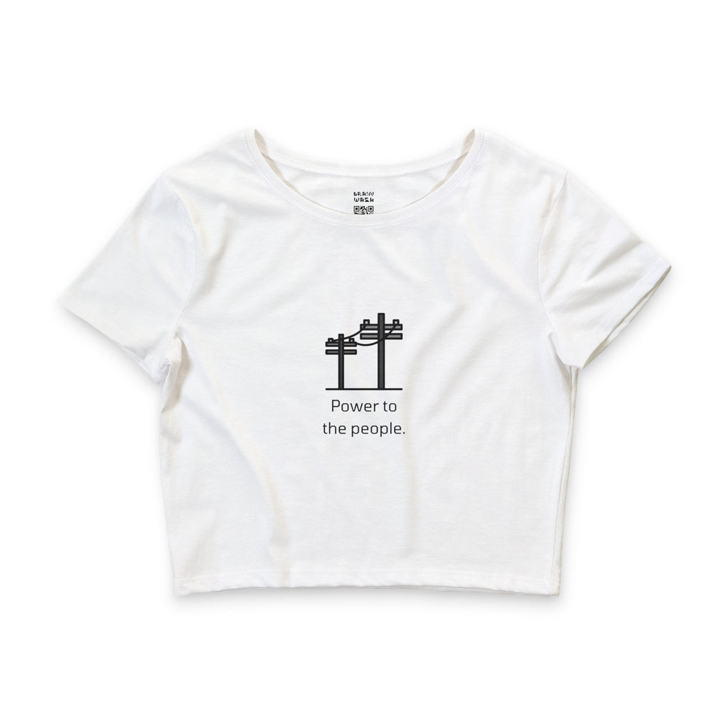 Power To The People Baby Tee