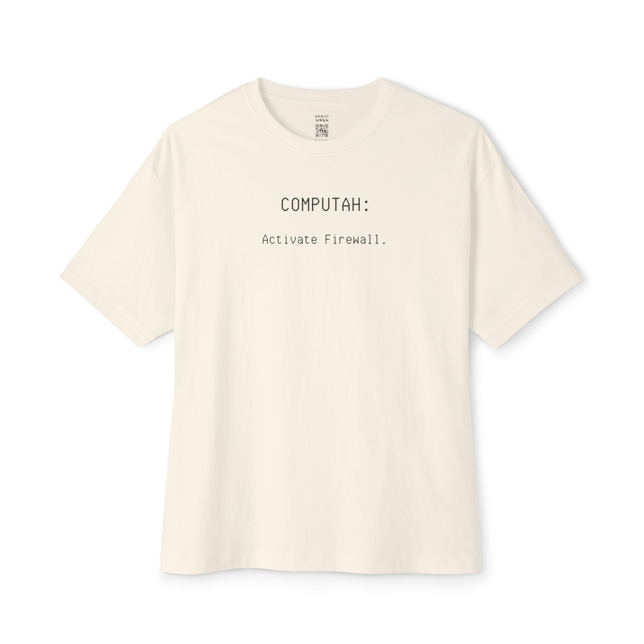 COMPUTAH: Activate Firewall Oversized Tee