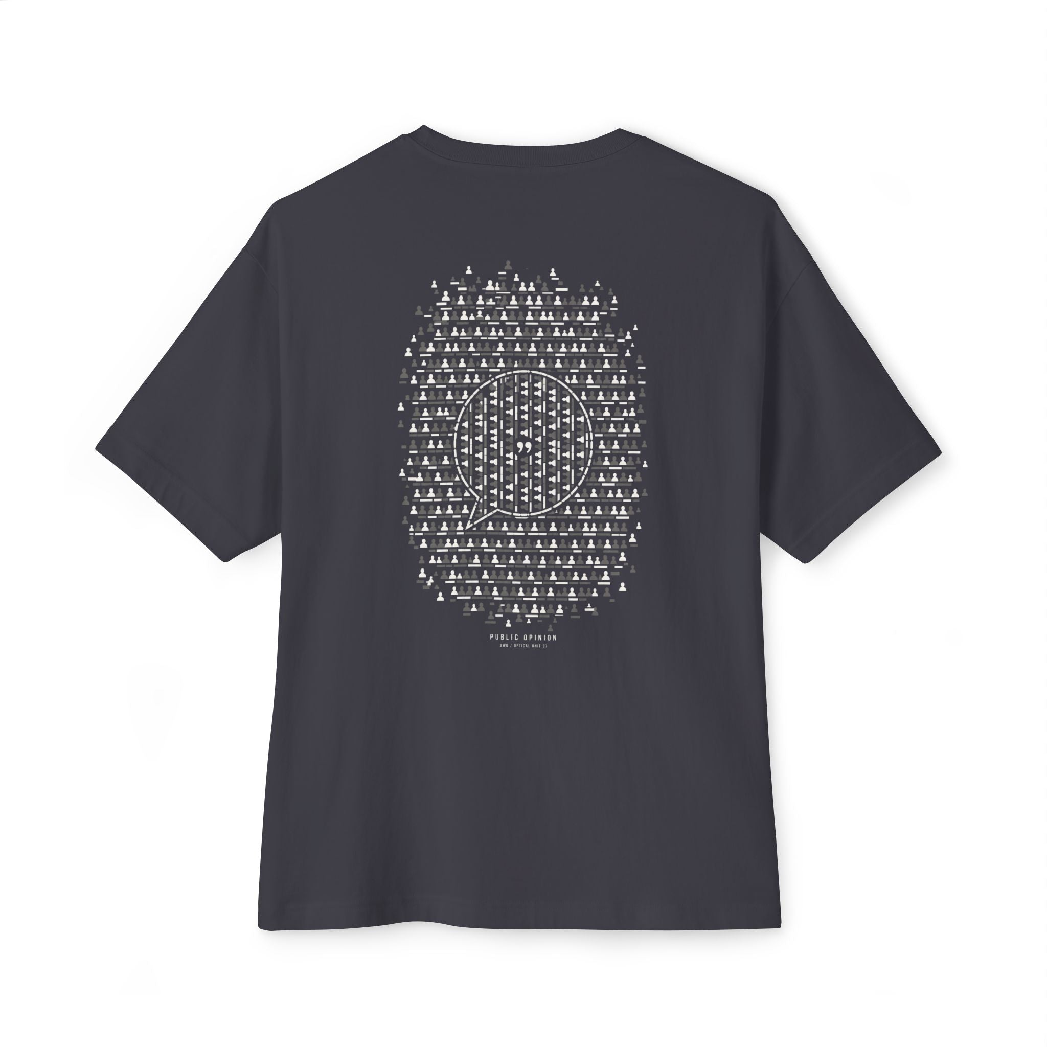 Public Opinion Oversized Tee