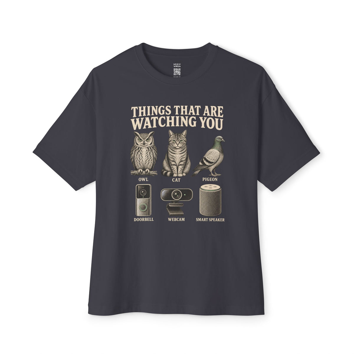 Things Watching You Oversized Tee