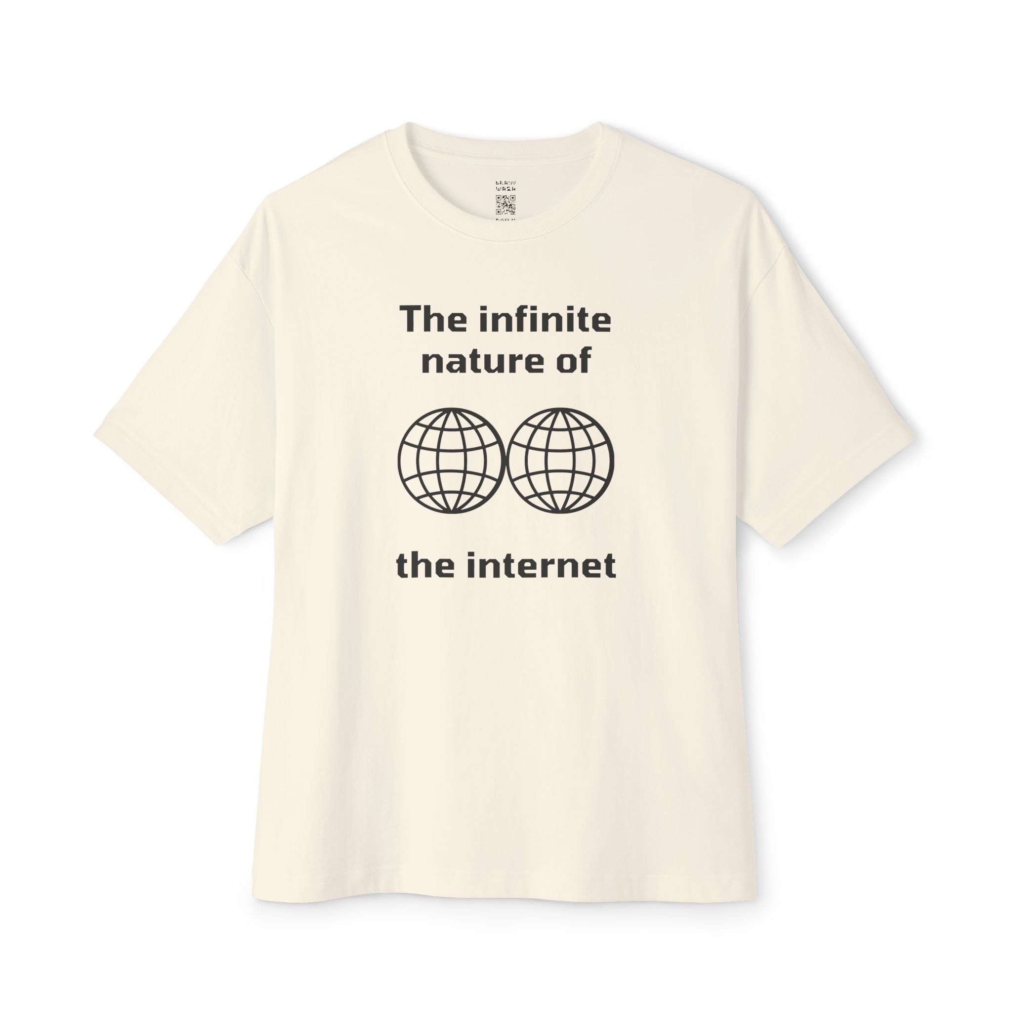 Infinite Nature Of The Internet Oversized Tee