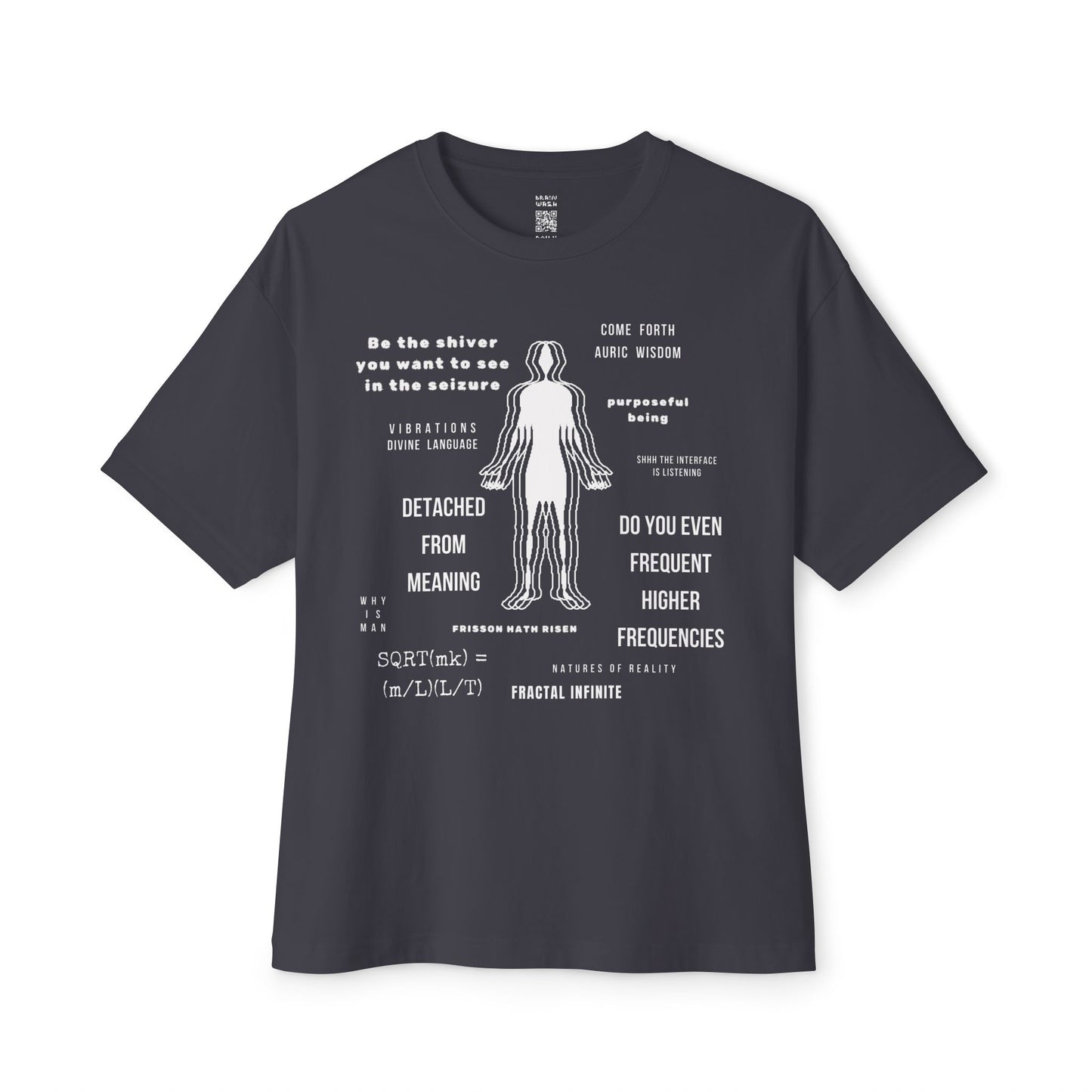 Contemplative Frequencies Oversized Tee