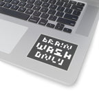Brain Wash Only Sticker
