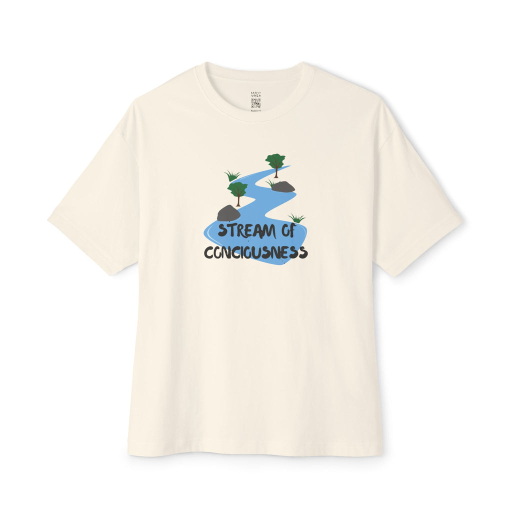 Stream Of Consciousness Oversized Tee