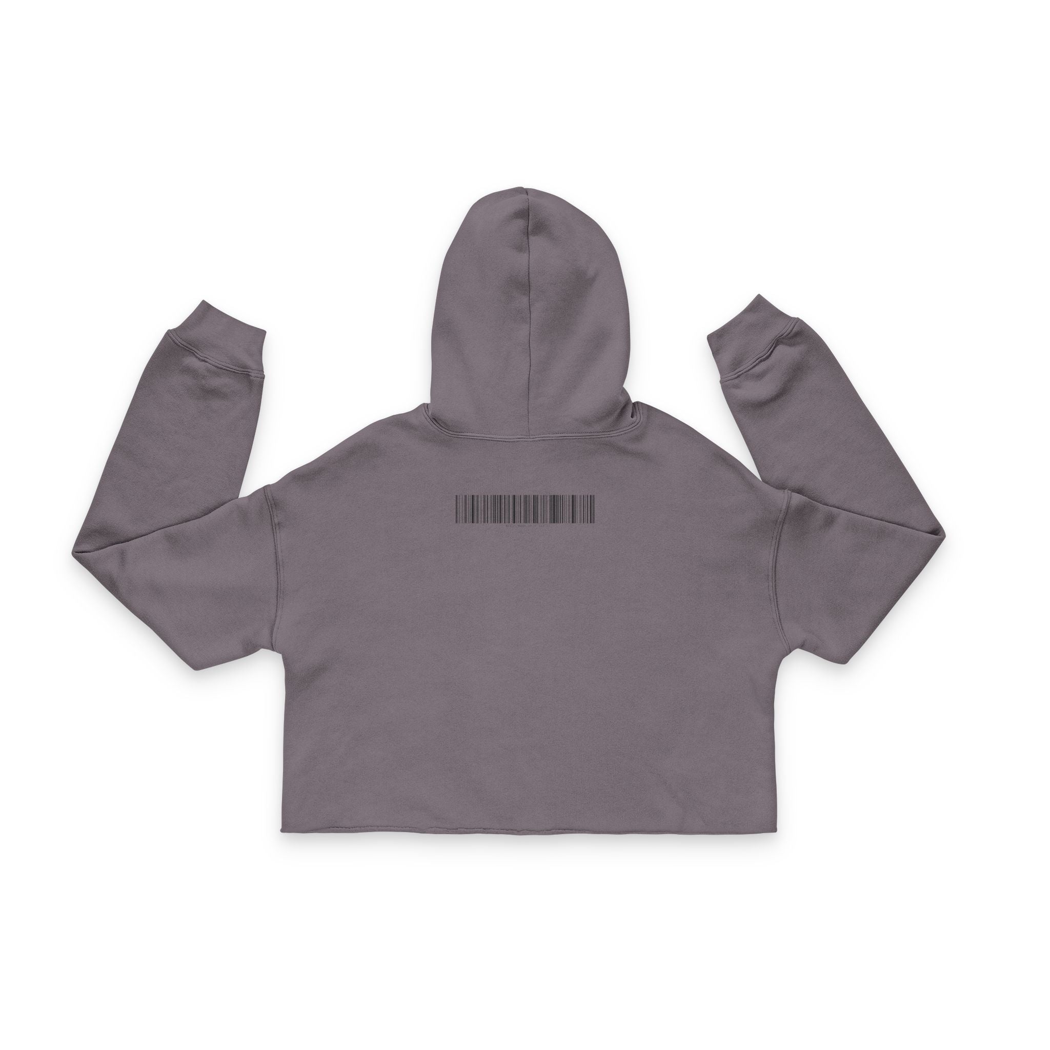 Oversized Cropped Hoodie