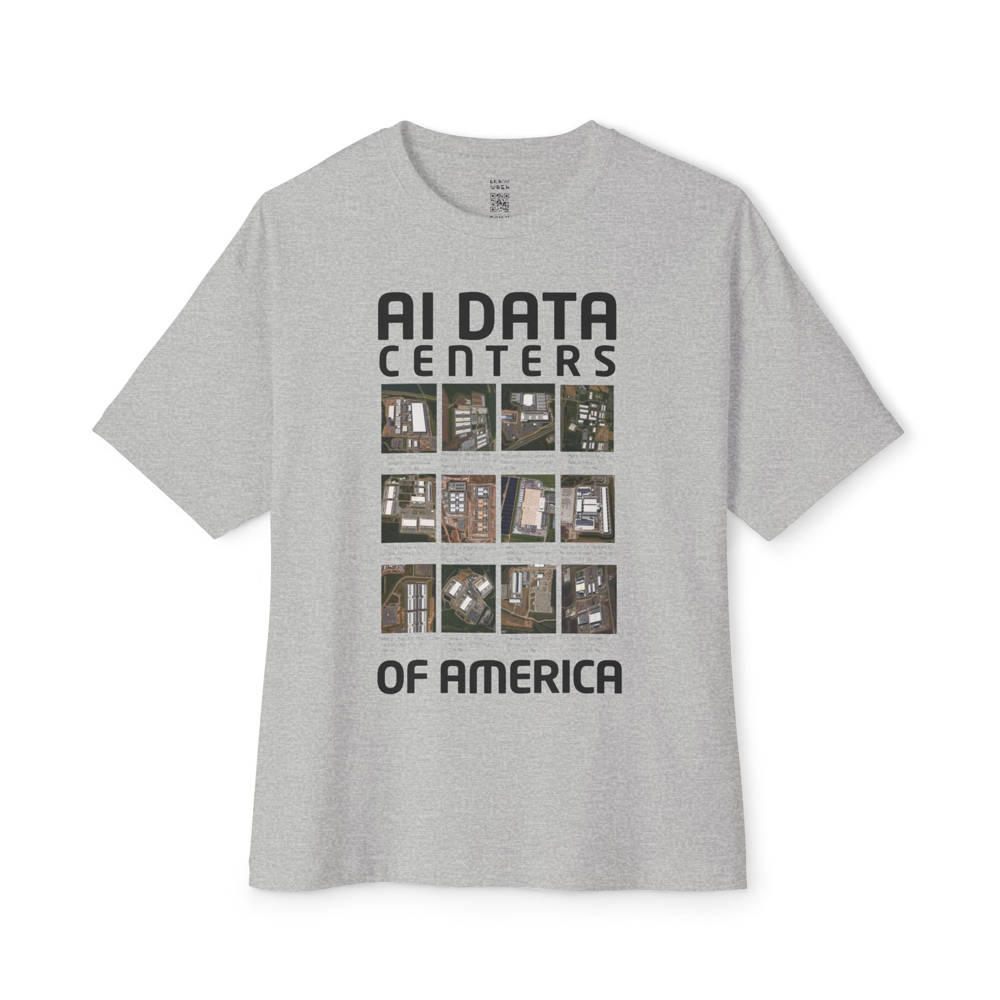 AI Data Centers Of America Oversized Tee