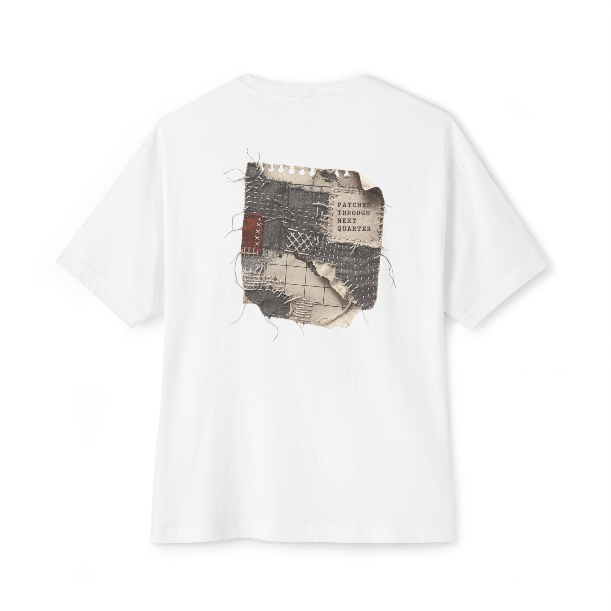 Patched Through Next Quarter Oversized Tee