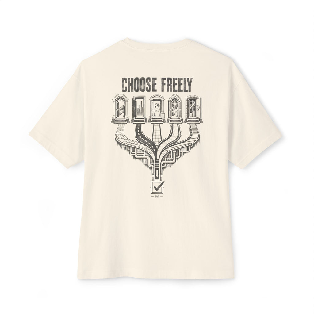 Choose Freely Oversized Tee
