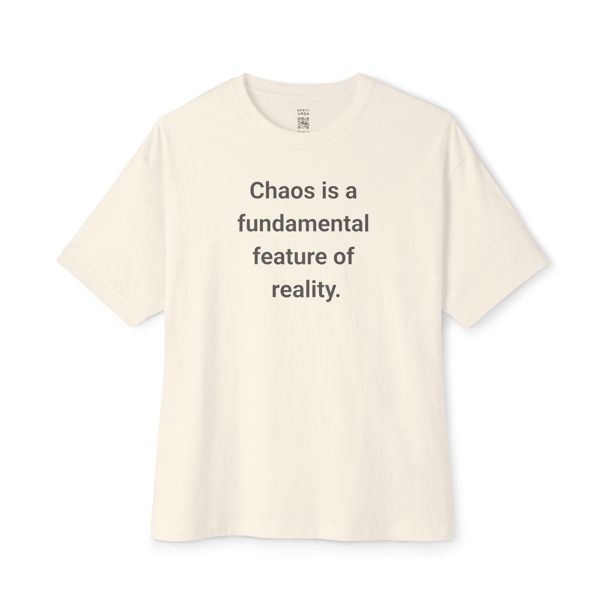 Fundamental Feature Of Reality Oversized Tee