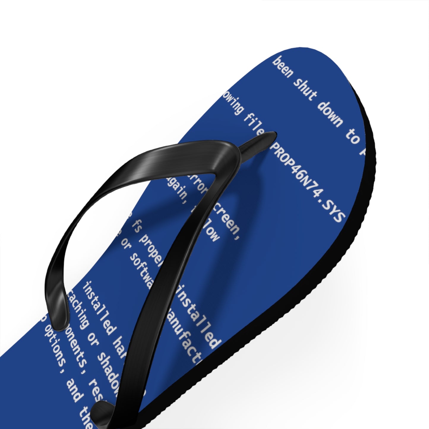 BSoD (Blue Screen of Death) Flip Flops