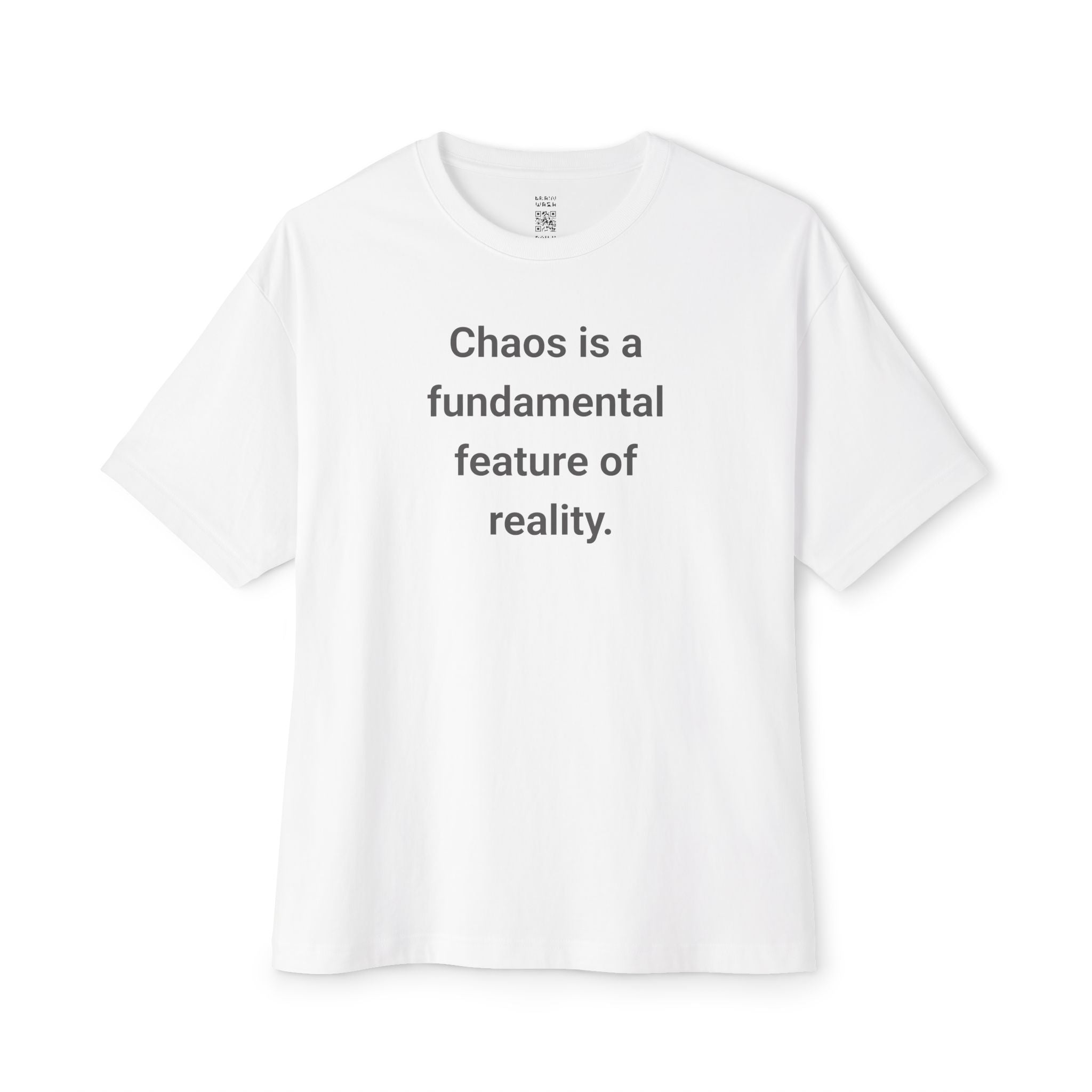 Fundamental Feature Of Reality Oversized Tee