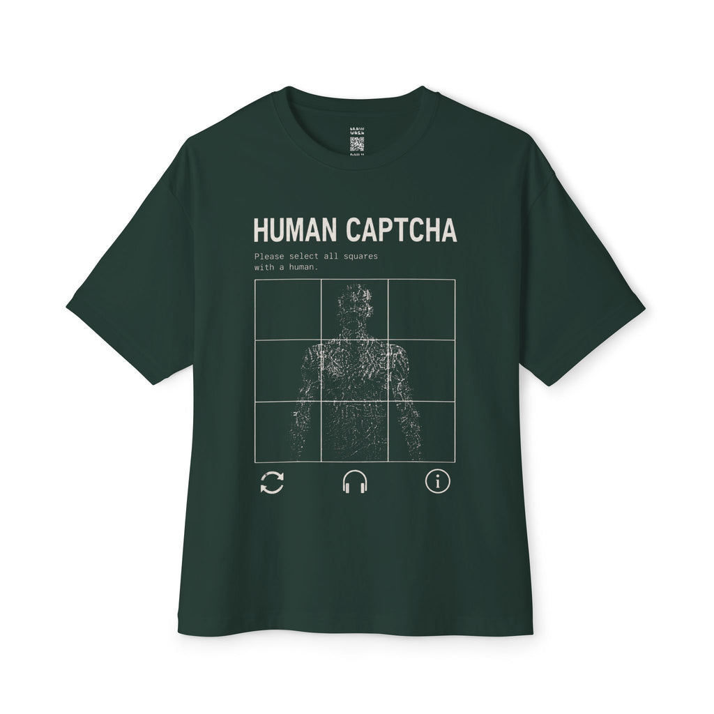 Human CAPTCHA Oversized Tee