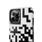 QR Print Tough Phone Case