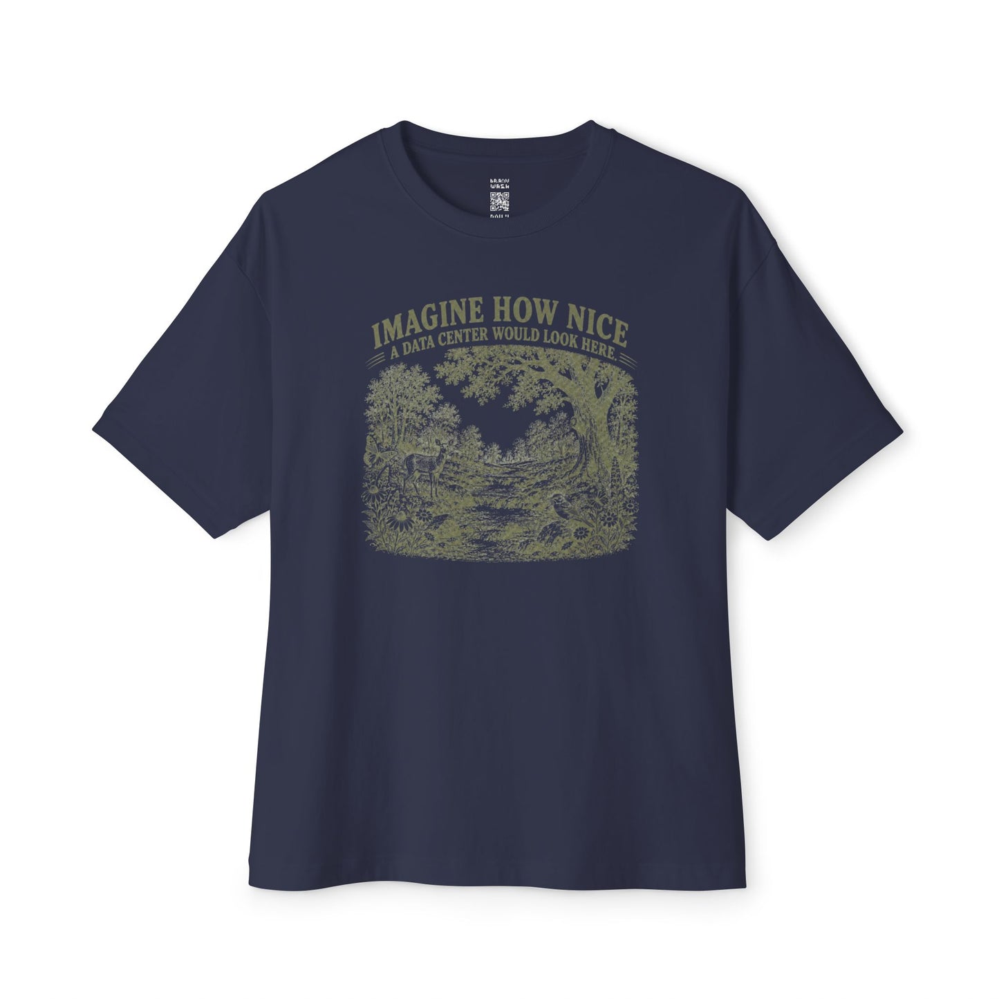Imagine How Nice Babbling Brook Oversized Tee