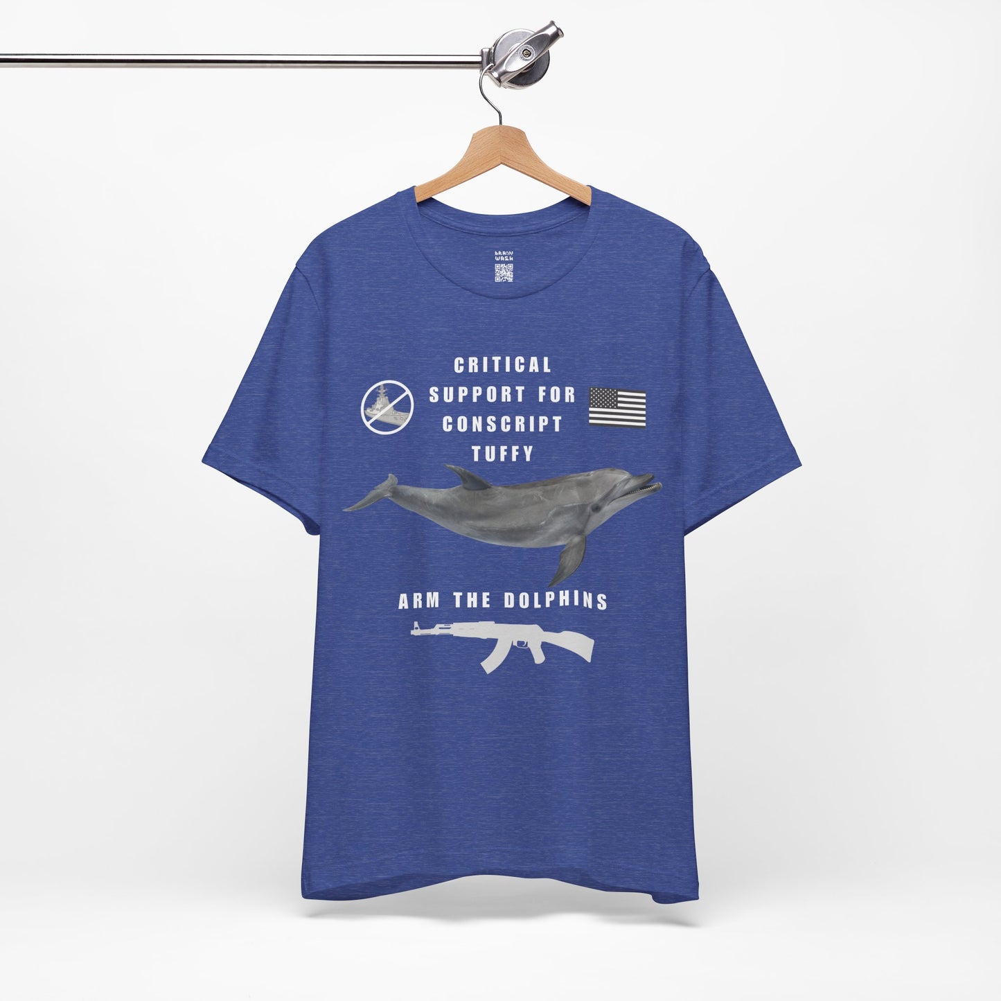 Conscript Tuffy Arm The Dolphins T-Shirt