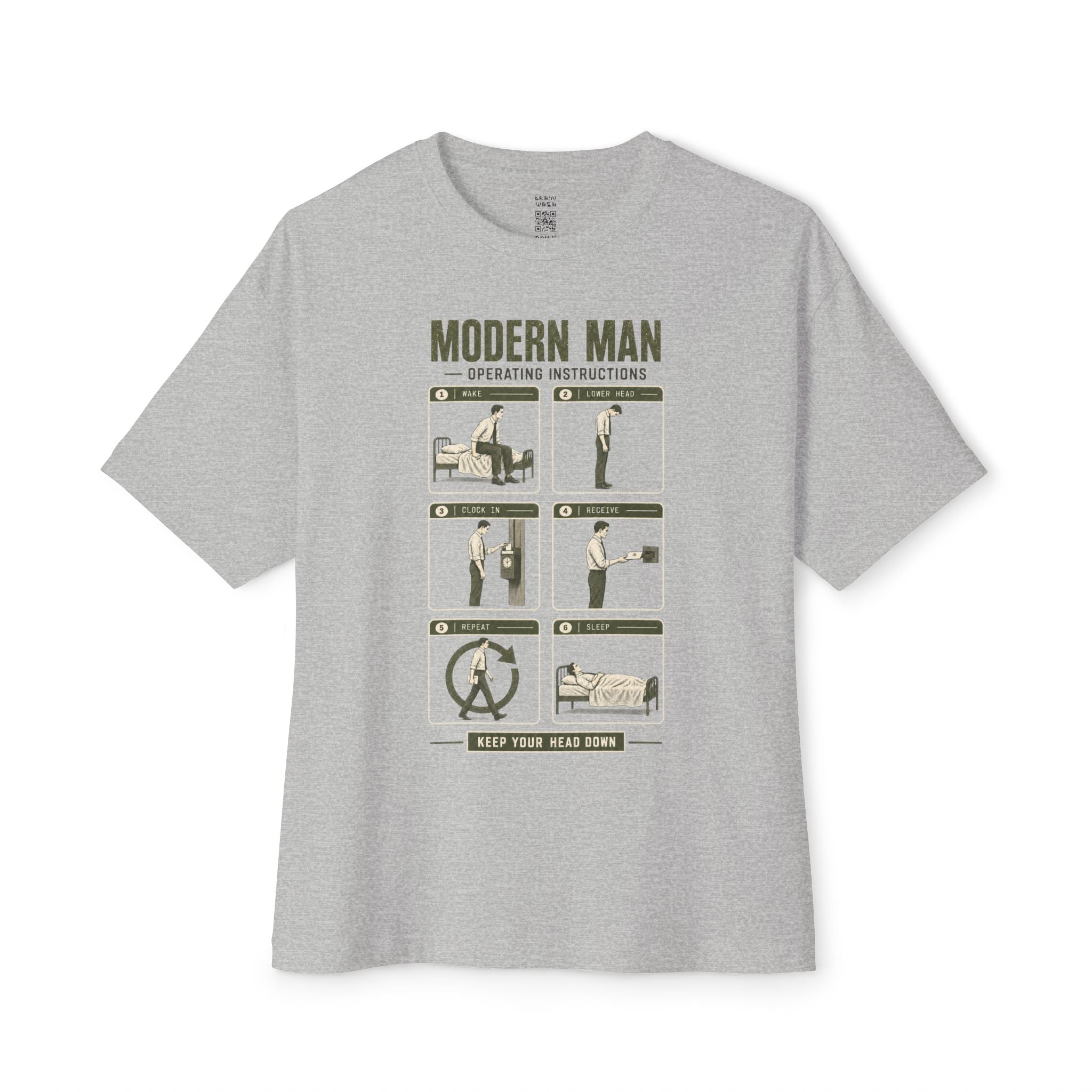 Modern Man Operating Instructions Oversized Tee