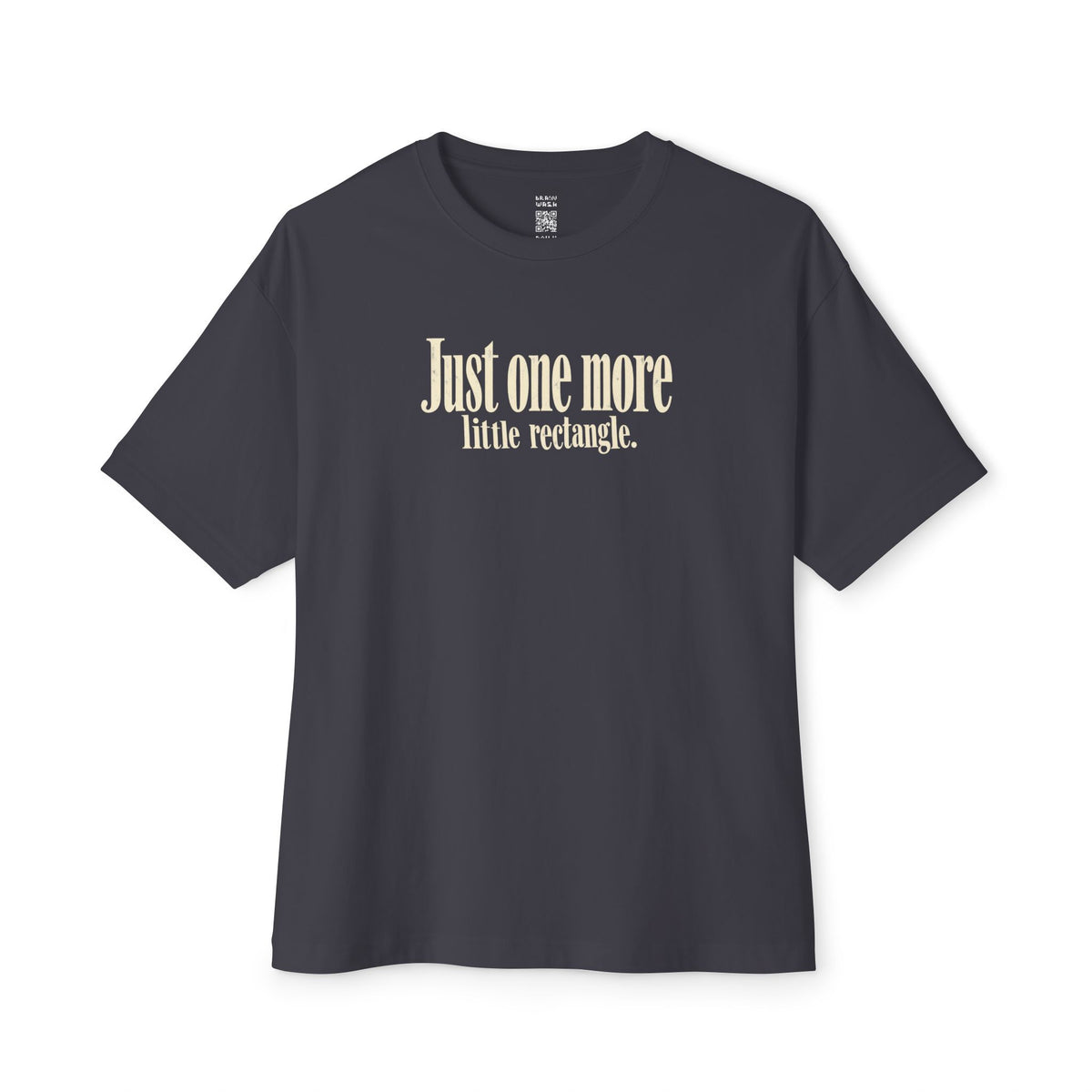 One More Rectangle Oversized Tee
