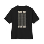 Same Day / Different Number Oversized Tee