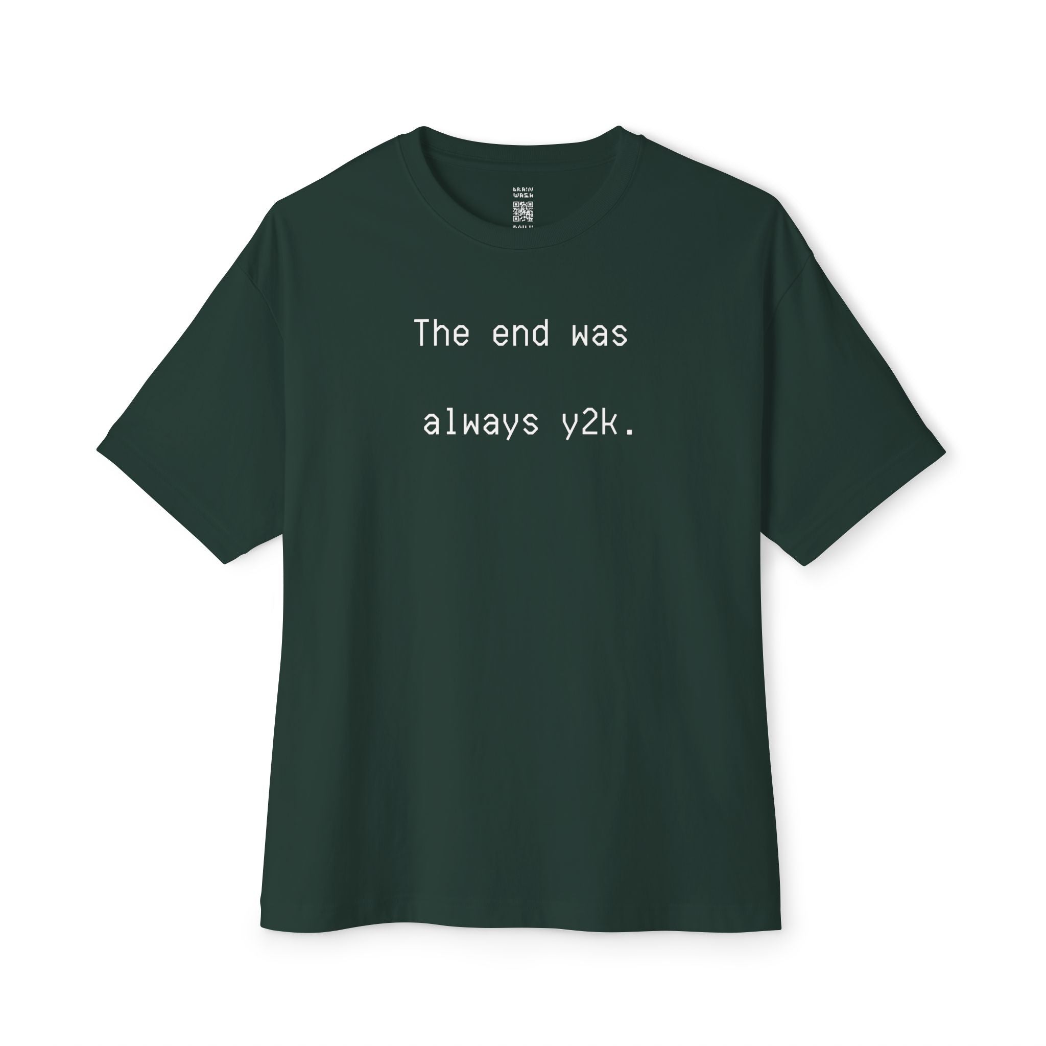 The End Was Y2K Oversized Tee