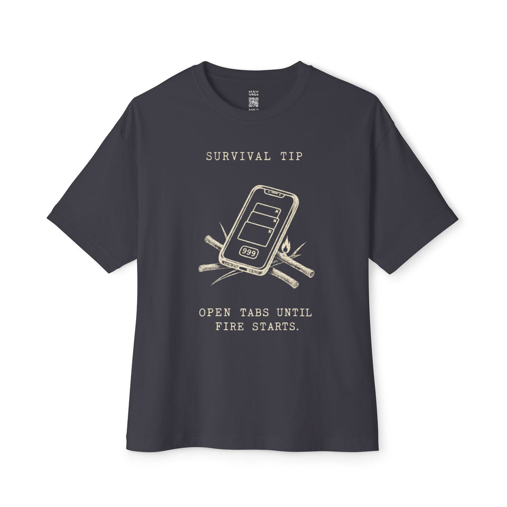 Survival Tip Oversized Tee