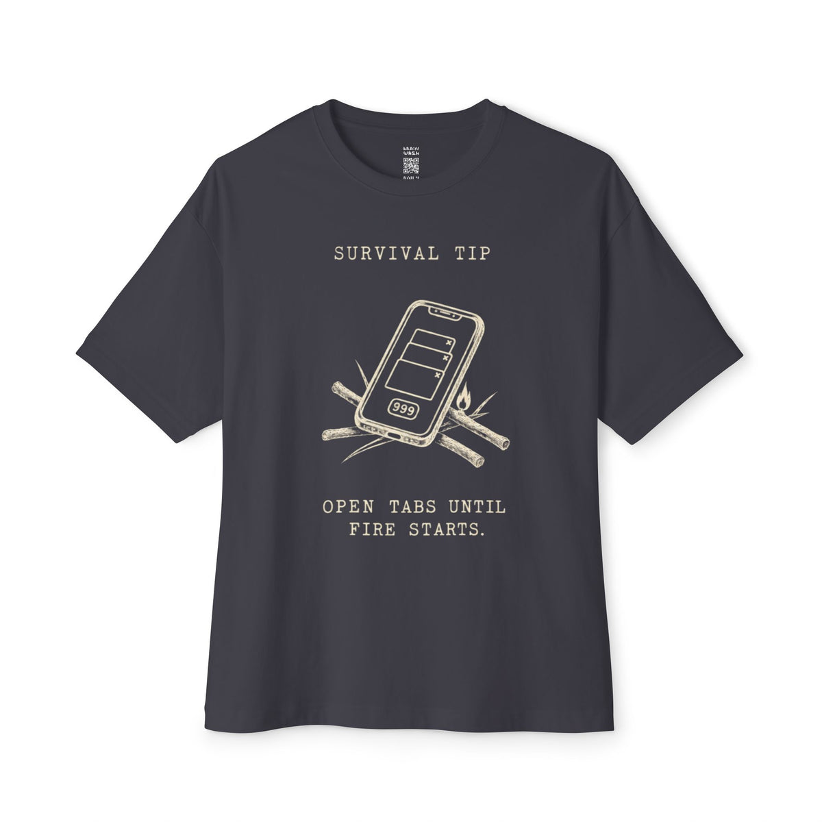 Survival Tip Oversized Tee