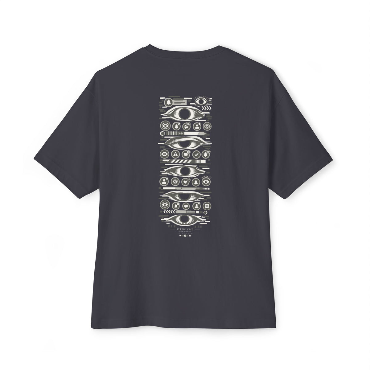 Static Feed Oversized Tee